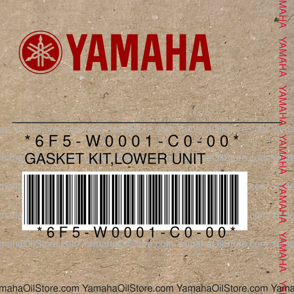 6F5-W0001-C0-00 Original OEM YAMAHA