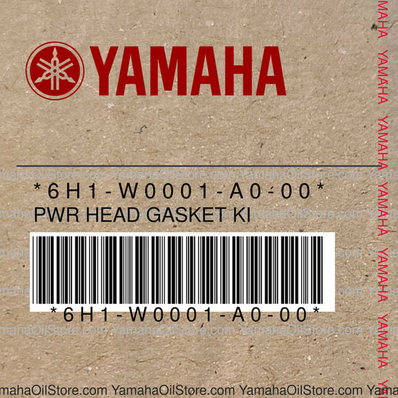 6H1-W0001-A0-00 Original OEM YAMAHA