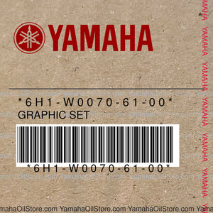 6H1-W0070-61-00 Original OEM YAMAHA