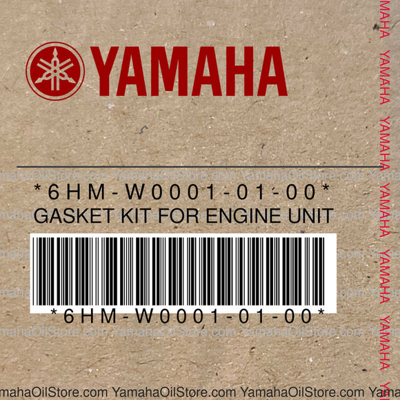 6HM-W0001-01-00 Original OEM YAMAHA