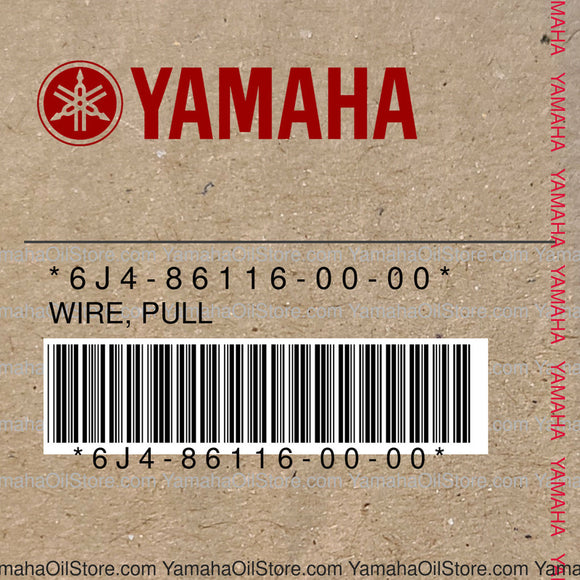 6J4-86116-00-00 Original OEM YAMAHA