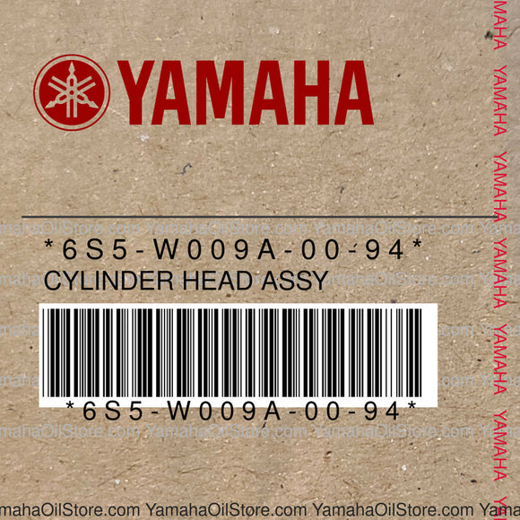 6S5-W009A-00-94 Original OEM YAMAHA