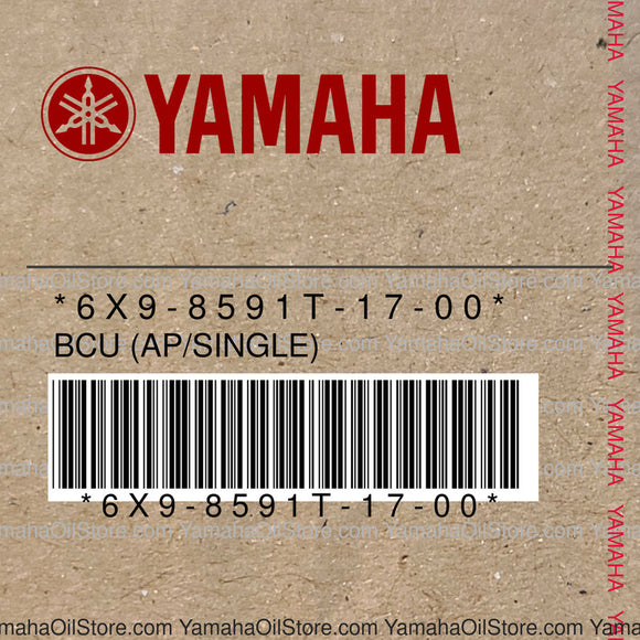 6X9-8591T-17-00 Original OEM YAMAHA