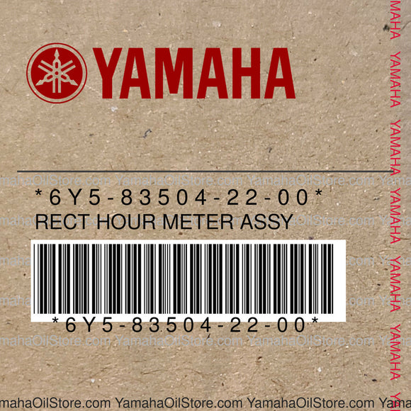 6Y5-83504-22-00 Original OEM YAMAHA