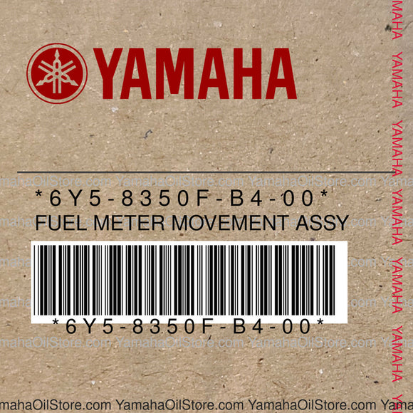 6Y5-8350F-B4-00 Original OEM YAMAHA