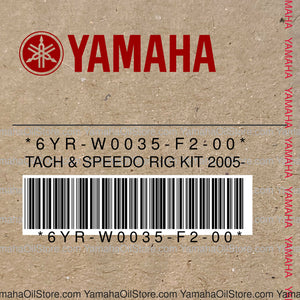 6YR-W0035-F2-00 Original OEM YAMAHA