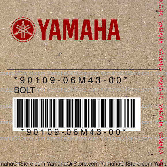 90109-06M43-00 Original OEM YAMAHA