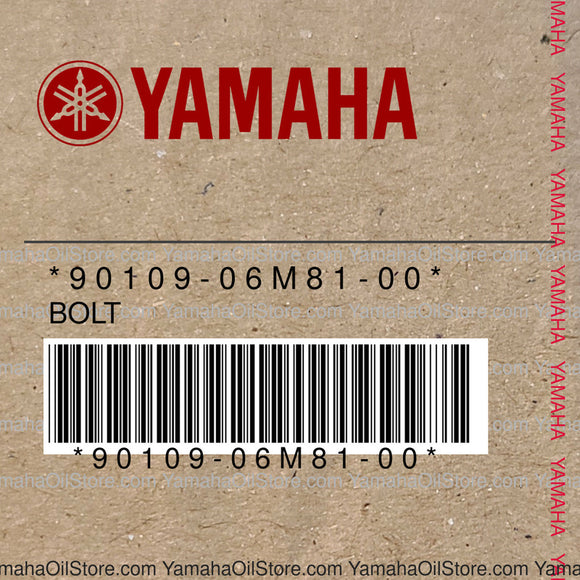 90109-06M81-00 Original OEM YAMAHA