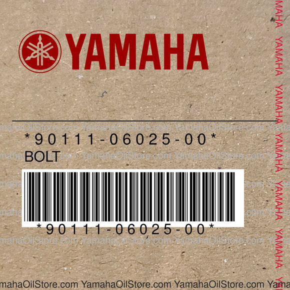 90111-06025-00 Original OEM YAMAHA