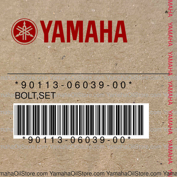 90113-06039-00 Original OEM YAMAHA