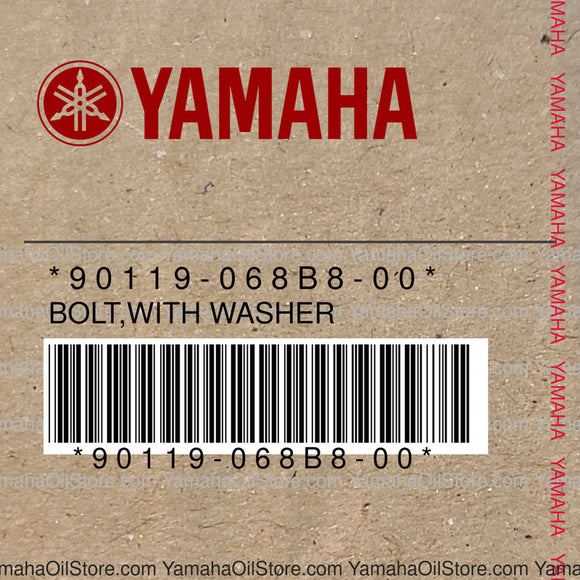 90119-068B8-00 Original OEM YAMAHA