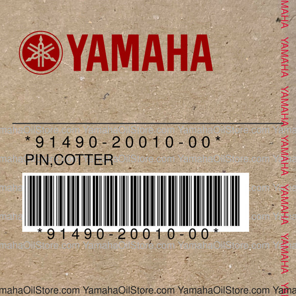 91490-20010-00 Original OEM YAMAHA