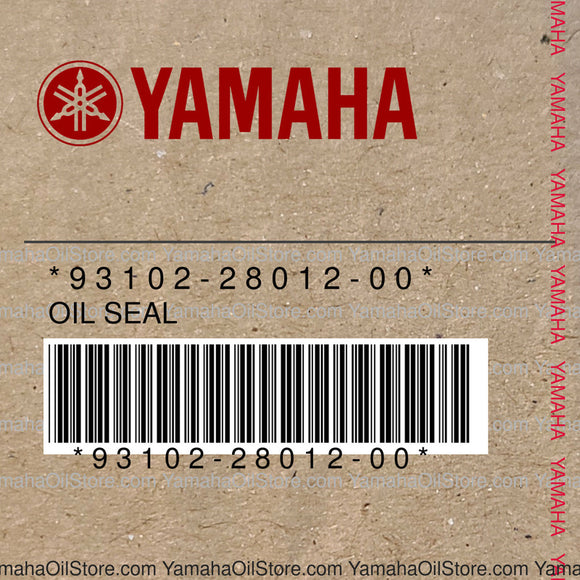 93102-28012-00 Original OEM YAMAHA