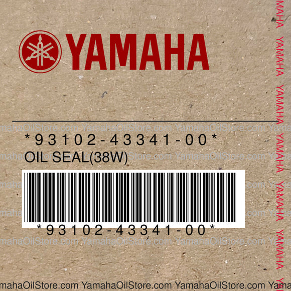 93102-43341-00 Original OEM YAMAHA