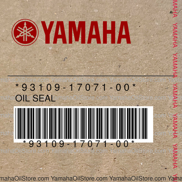 93109-17071-00 Original OEM YAMAHA