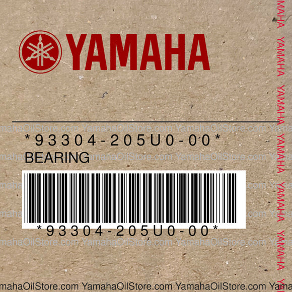 93304-205U0-00 Original OEM YAMAHA