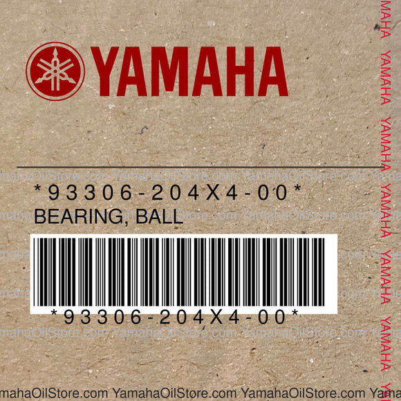 93306-204X4-00 Original OEM YAMAHA