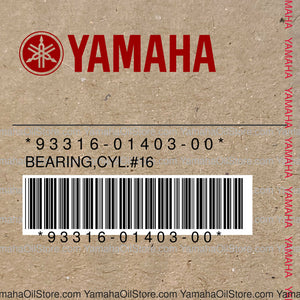 93316-01403-00 Original OEM YAMAHA