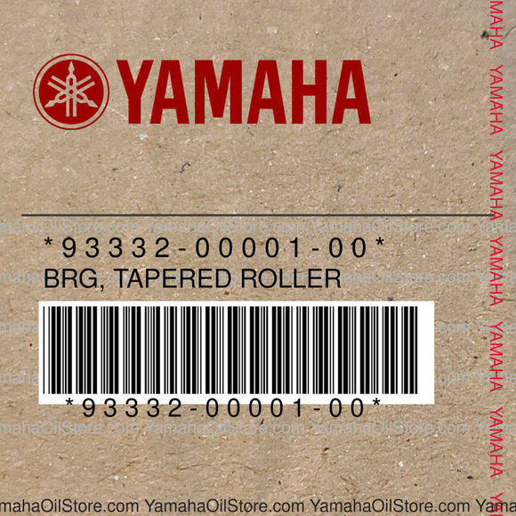 93332-00001-00 Original OEM YAMAHA