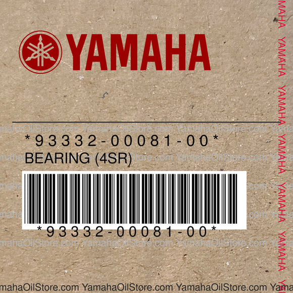 93332-00081-00 Original OEM YAMAHA