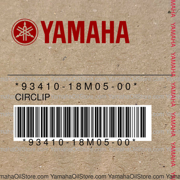 93410-18M05-00 Original OEM YAMAHA