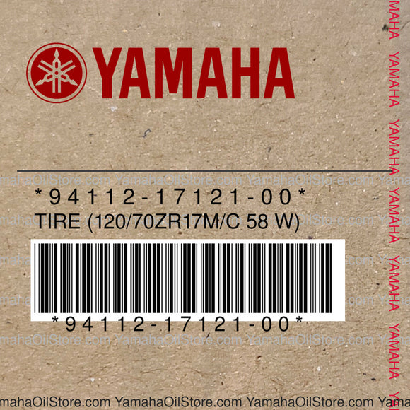 94112-17121-00 Original OEM YAMAHA