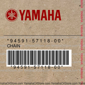 94591-57118-00 Original OEM YAMAHA