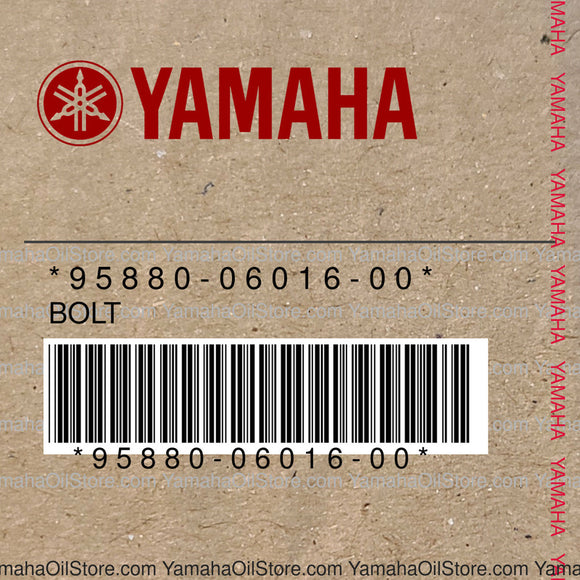 95880-06016-00 Original OEM YAMAHA