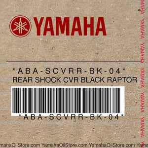 ABA-SCVRR-BK-04 Original OEM YAMAHA