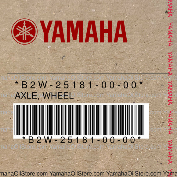 B2W-25181-00-00 Original OEM YAMAHA