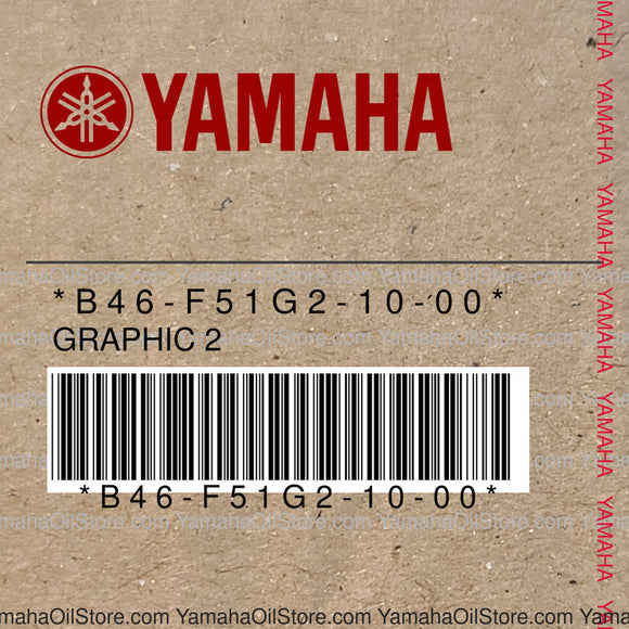 B46-F51G2-10-00 Original OEM YAMAHA