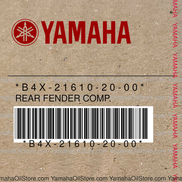 B4X-21610-20-00 Original OEM YAMAHA