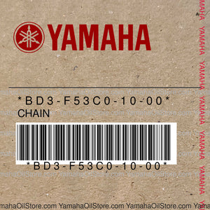 BD3-F53C0-10-00 Original OEM YAMAHA