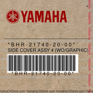 BHR-21740-20-00 Original OEM YAMAHA