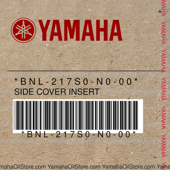 BNL-217S0-N0-00 Original OEM YAMAHA