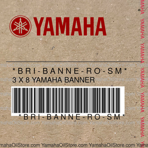 BRI-BANNE-RO-SM Original OEM YAMAHA