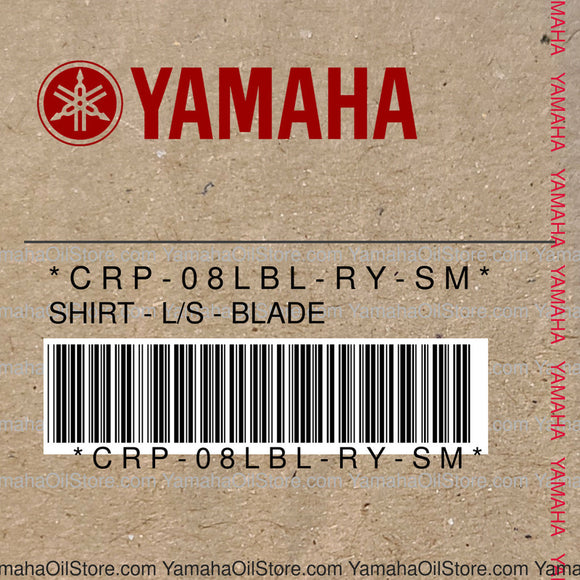 CRP-08LBL-RY-SM Original OEM YAMAHA