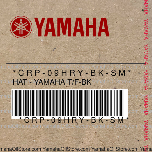 CRP-09HRY-BK-SM Original OEM YAMAHA