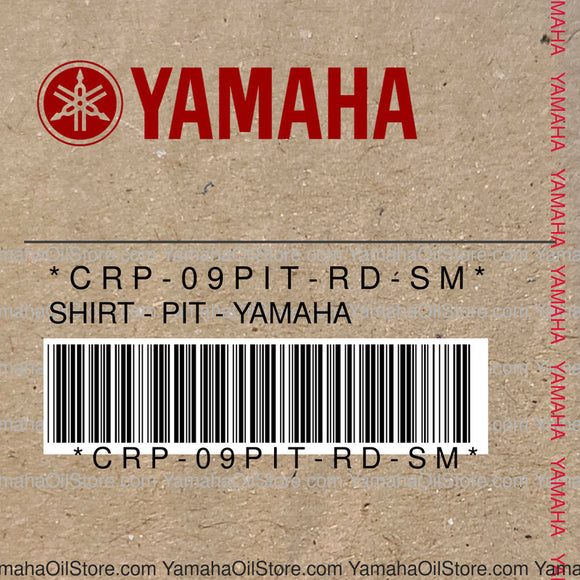 CRP-09PIT-RD-SM Original OEM YAMAHA