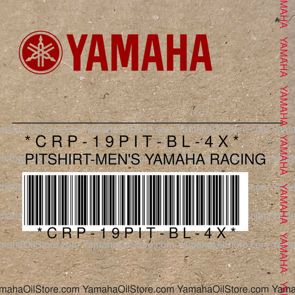 CRP-19PIT-BL-4X Original OEM YAMAHA
