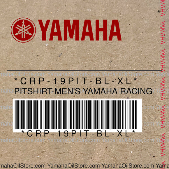 CRP-19PIT-BL-XL Original OEM YAMAHA