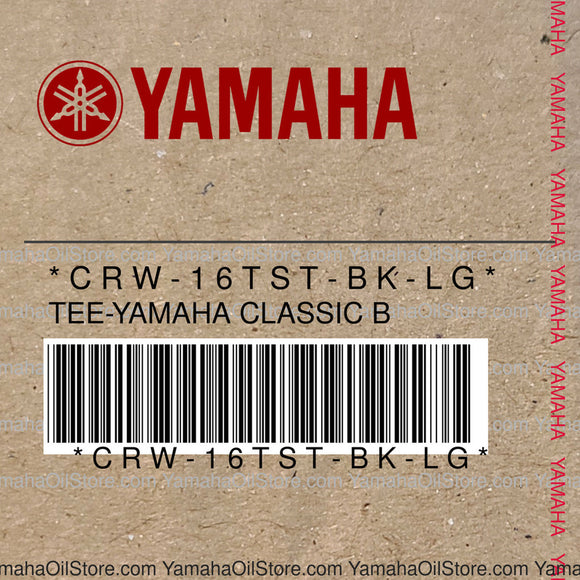 CRW-16TST-BK-LG Original OEM YAMAHA