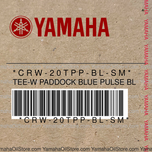 CRW-20TPP-BL-SM Original OEM YAMAHA