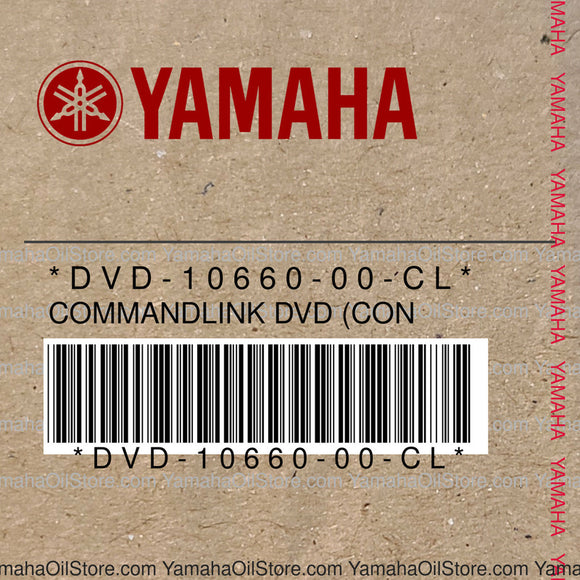 DVD-10660-00-CL Original OEM YAMAHA
