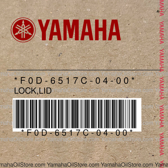 F0D-6517C-04-00 Original OEM YAMAHA