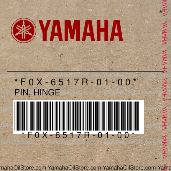 F0X-6517R-01-00 Original OEM YAMAHA