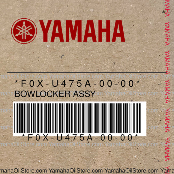 F0X-U475A-00-00 Original OEM YAMAHA