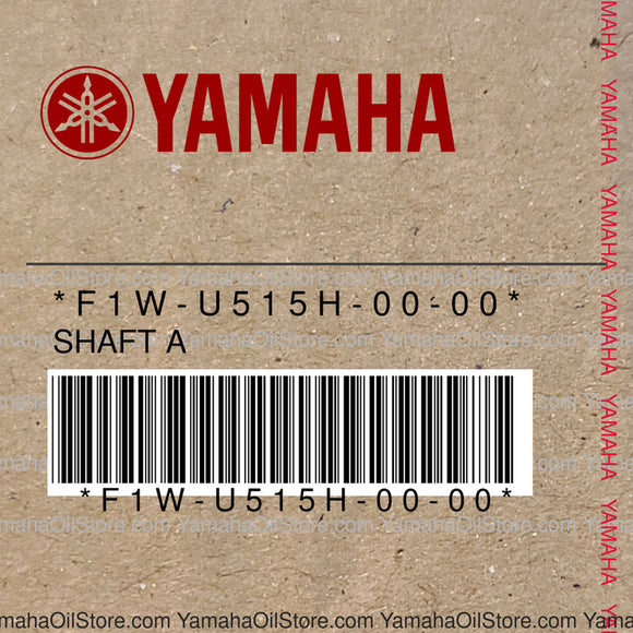 F1W-U515H-00-00 Original OEM YAMAHA