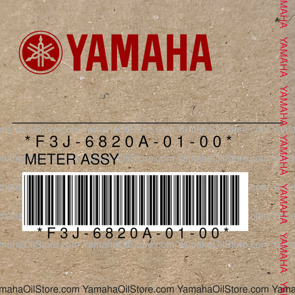 F3J-6820A-01-00 Original OEM YAMAHA