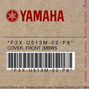 F3X-U513M-02-P8 Original OEM YAMAHA
